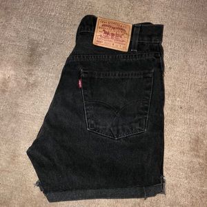Levi Strauss Vintage cut off jean shorts